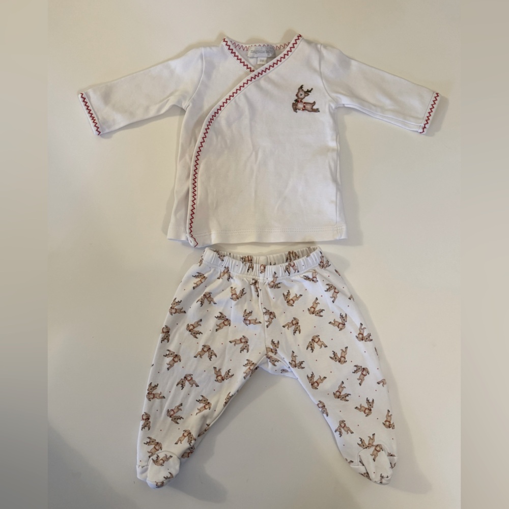 Magnolia Baby 2-Piece Reindeer Set, 3M